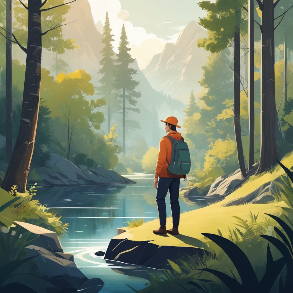 NATURE WONDERING IS A GOOD WAY TO RELAX